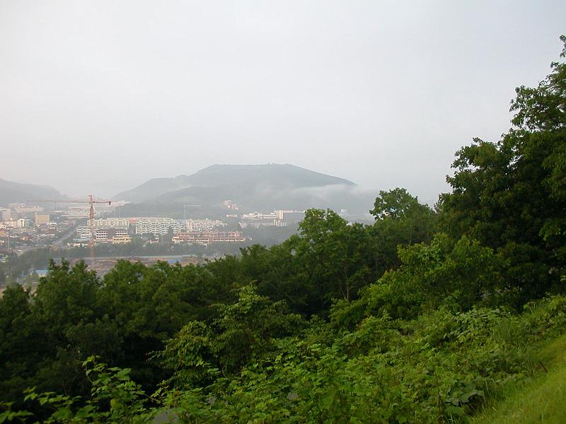 DSCN7681.jpg - The view from the top of the hill I ran up (on Chinhae base)